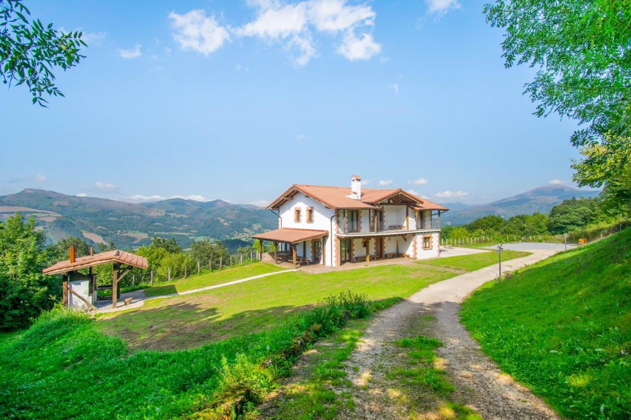 Behin Batean, Espectacular Casa Rural En Pleno Corazon Del Valle Baztan Ziga 외부 사진